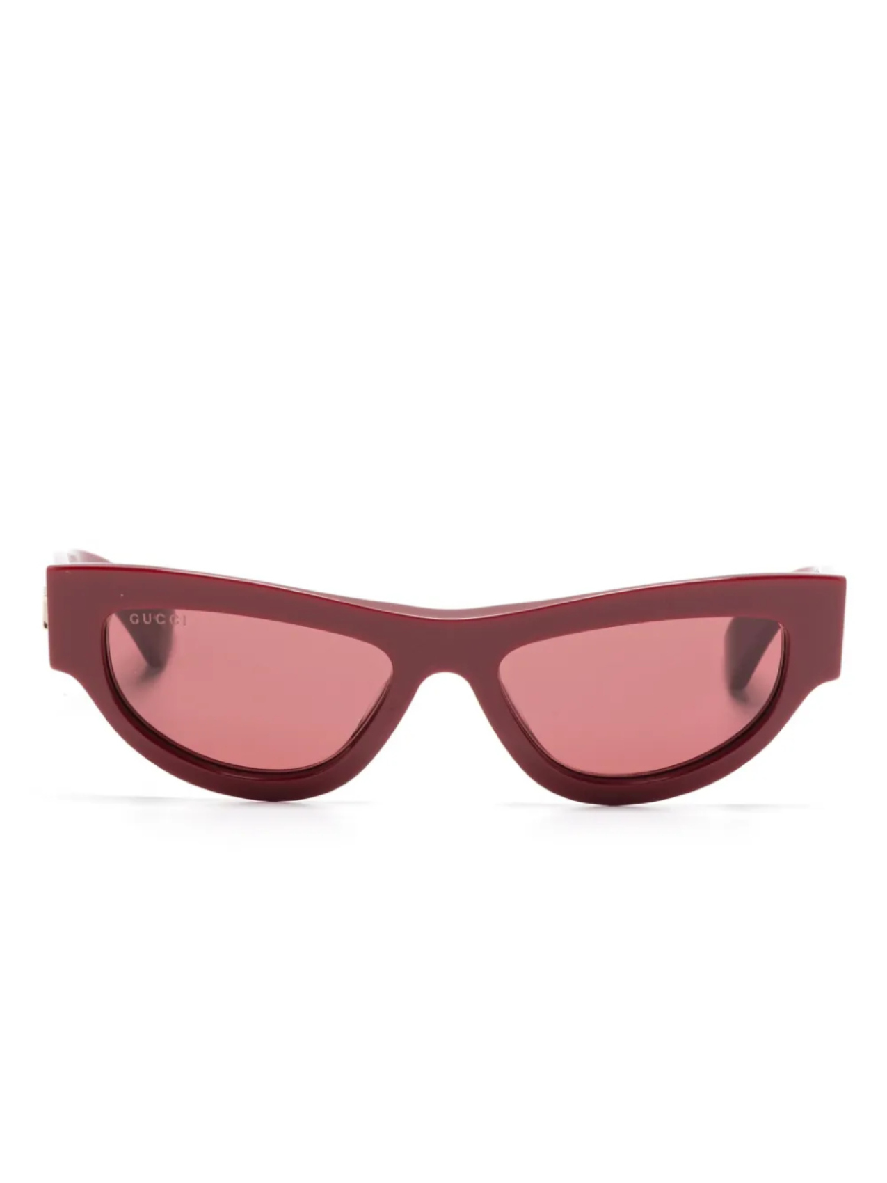 

Солнцезащитные очки «кошачий глаз» Gucci Eyewear, красный