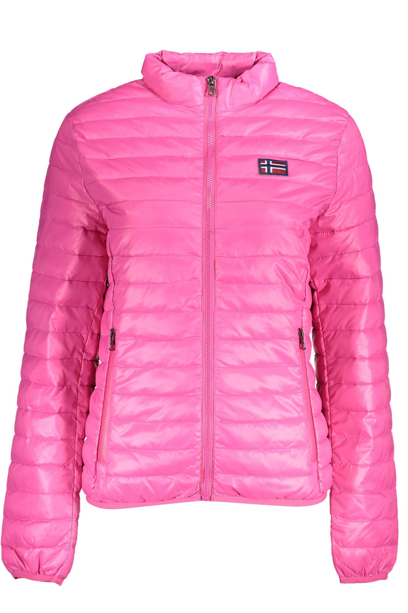 

Женская куртка из розового полиамида Geographical Norway