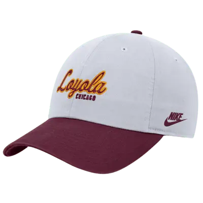 

Бейсболка Nike Loyola Chicago College Campus Cap, белый