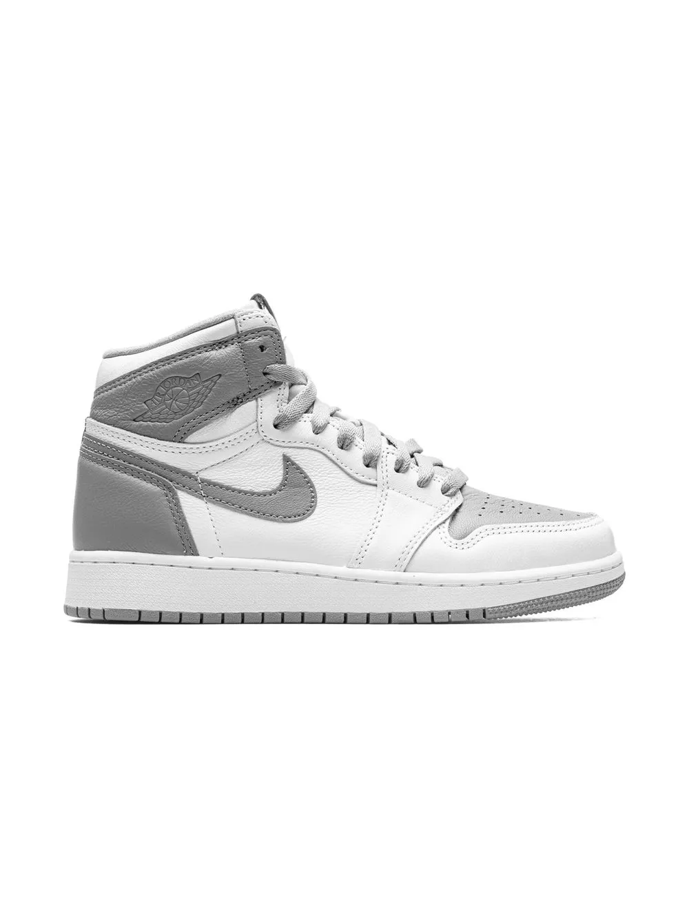 Кроссовки Air Jordan 1 Retro High OG Stealth Jordan Kids, белый — фото 2