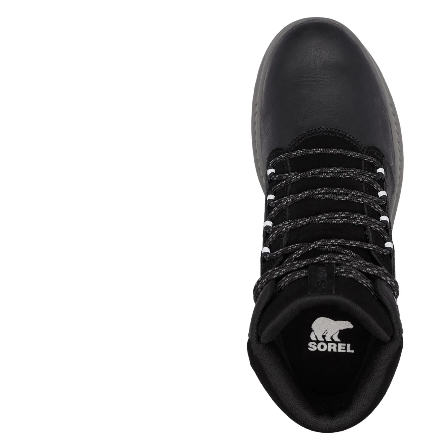 Водонепроницаемые мужские ботинки Sorel Mac Hill Lite Mid, цвет Black/Quarry — фото 4