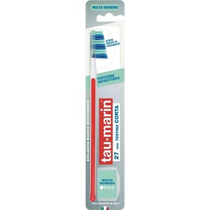 

Tau Marin Зубная щетка Tau-Marin Professional 27 с очень мягкой щетиной + антибактериальная