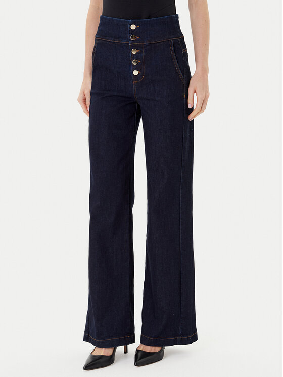 

Джинсы wide leg CFC0124932003 Rinascimento, синий