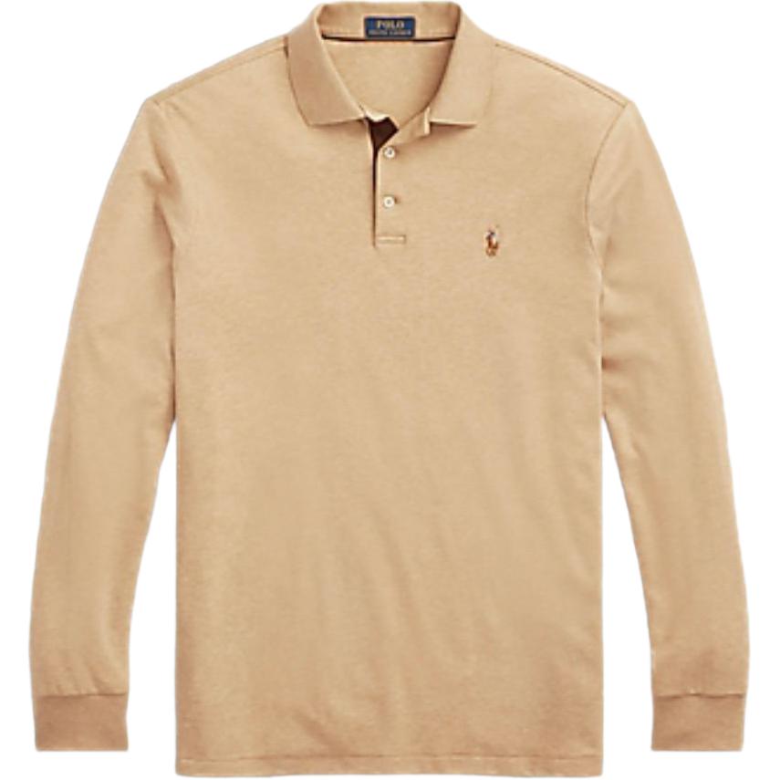 

Полузип свитер Polo Ralph Lauren, светло-коричневый