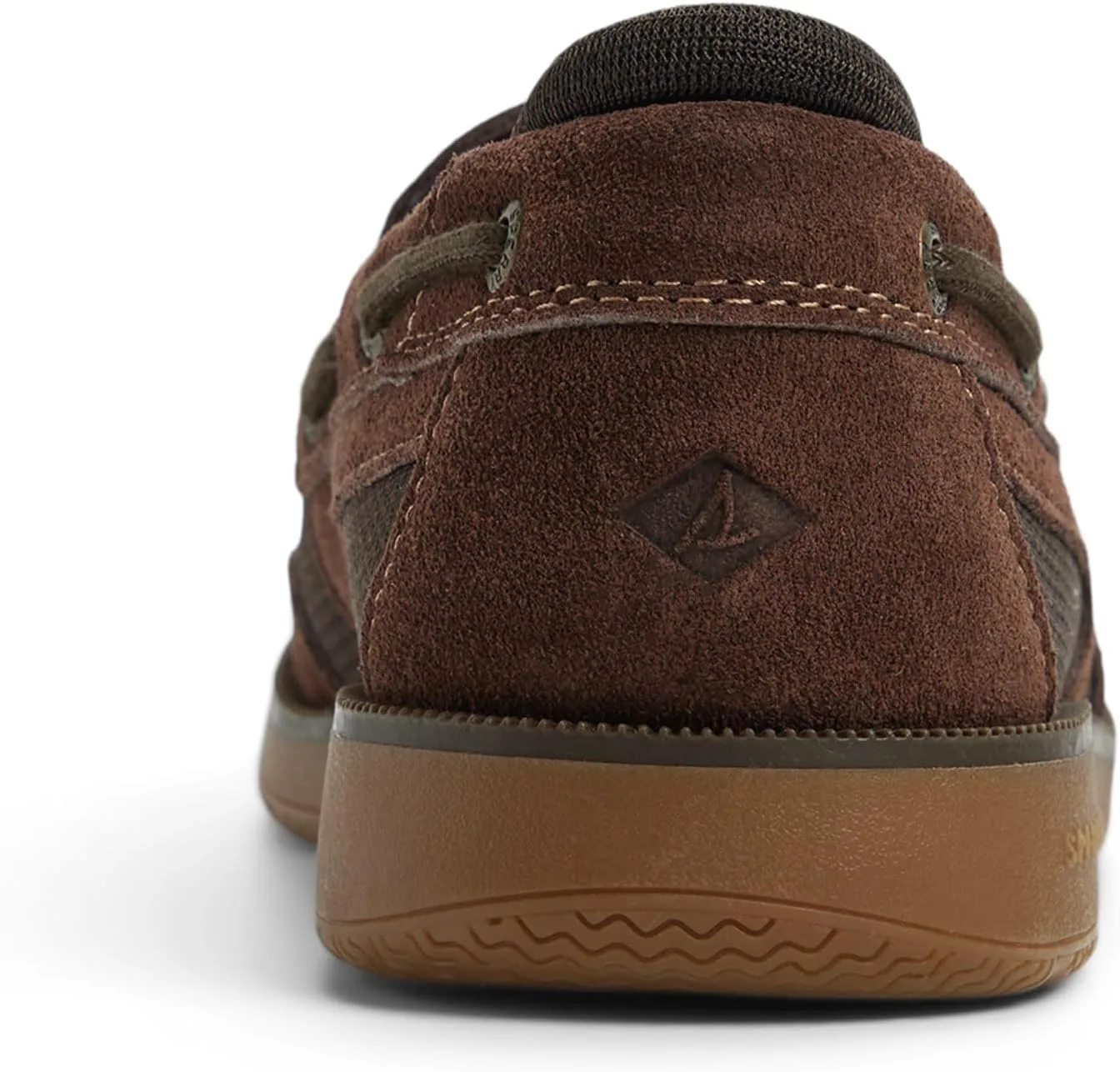Мужские ботинки на шнуровке Sperry Surveyor имеют темный цвет, темно-коричневый — фото 3