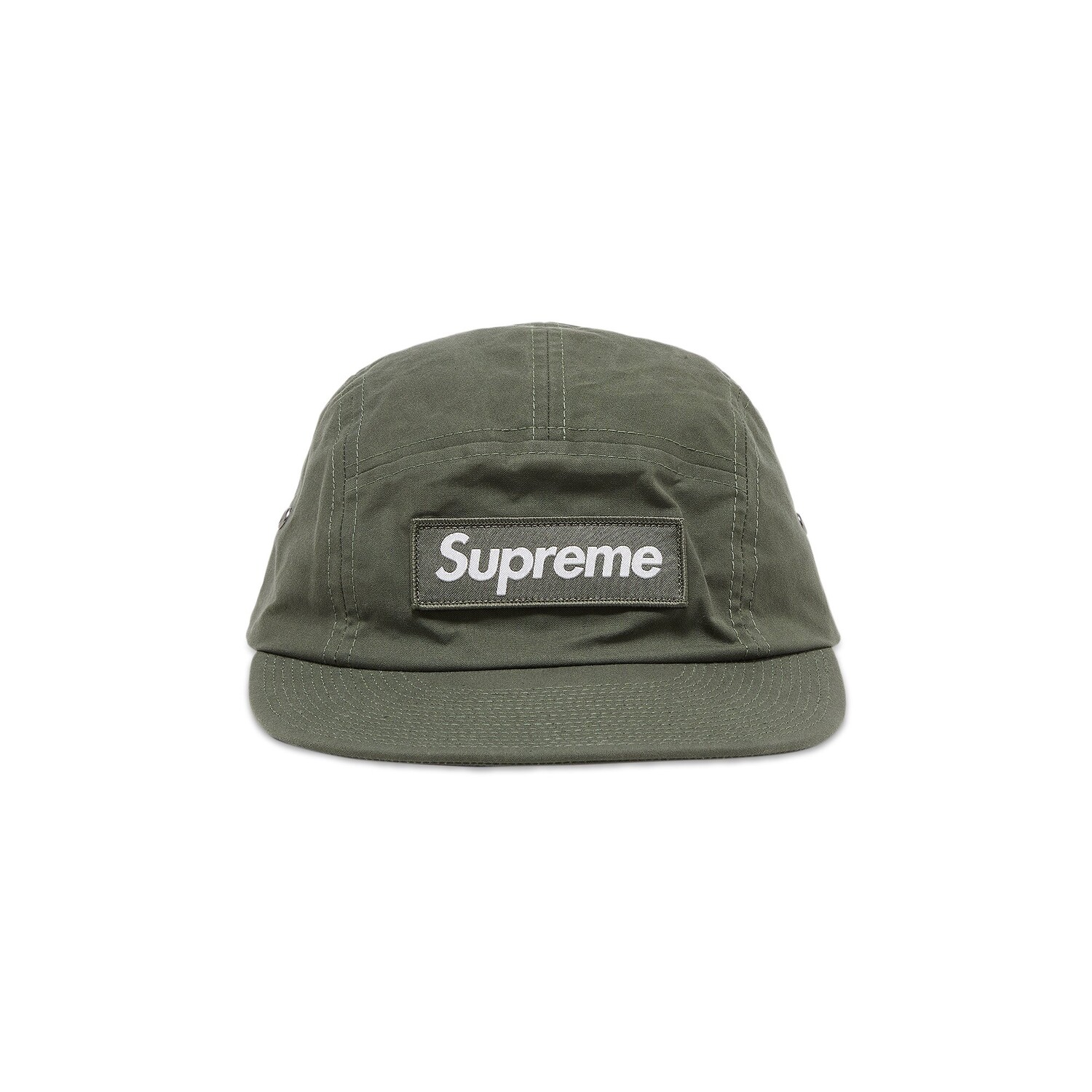 

Кепка Supreme из вощеного хлопка, Оливковая