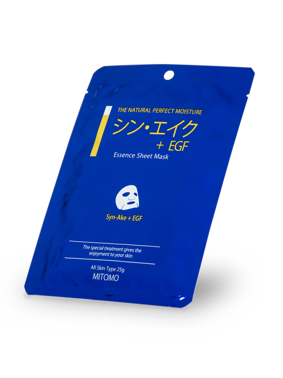 

Маска для лица с аналогом змеиного пептида и EGF syn-ake + egf Mitomo, количество 1 шт.