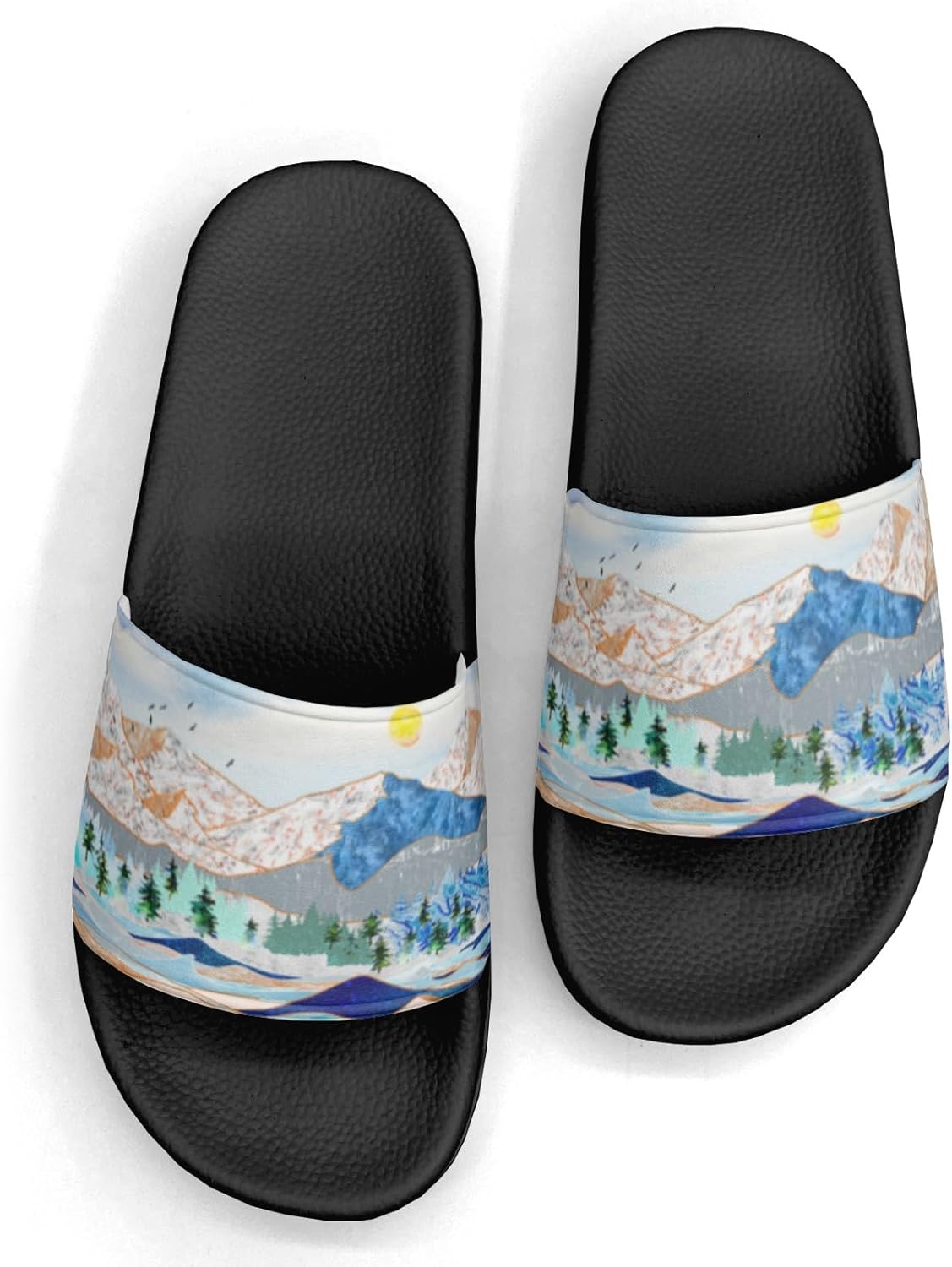 

Сланцы с дизайном «Розовый цветок дракона» для женщин и мужчин, повседневные спортивные сандалии, шлепанцы для бассейна, душа, для дома и улицы Generic