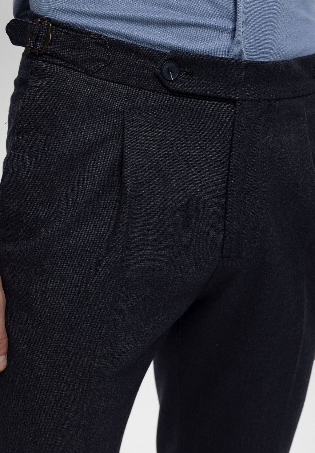 

Брюки High Waist Antioch, темно-синие