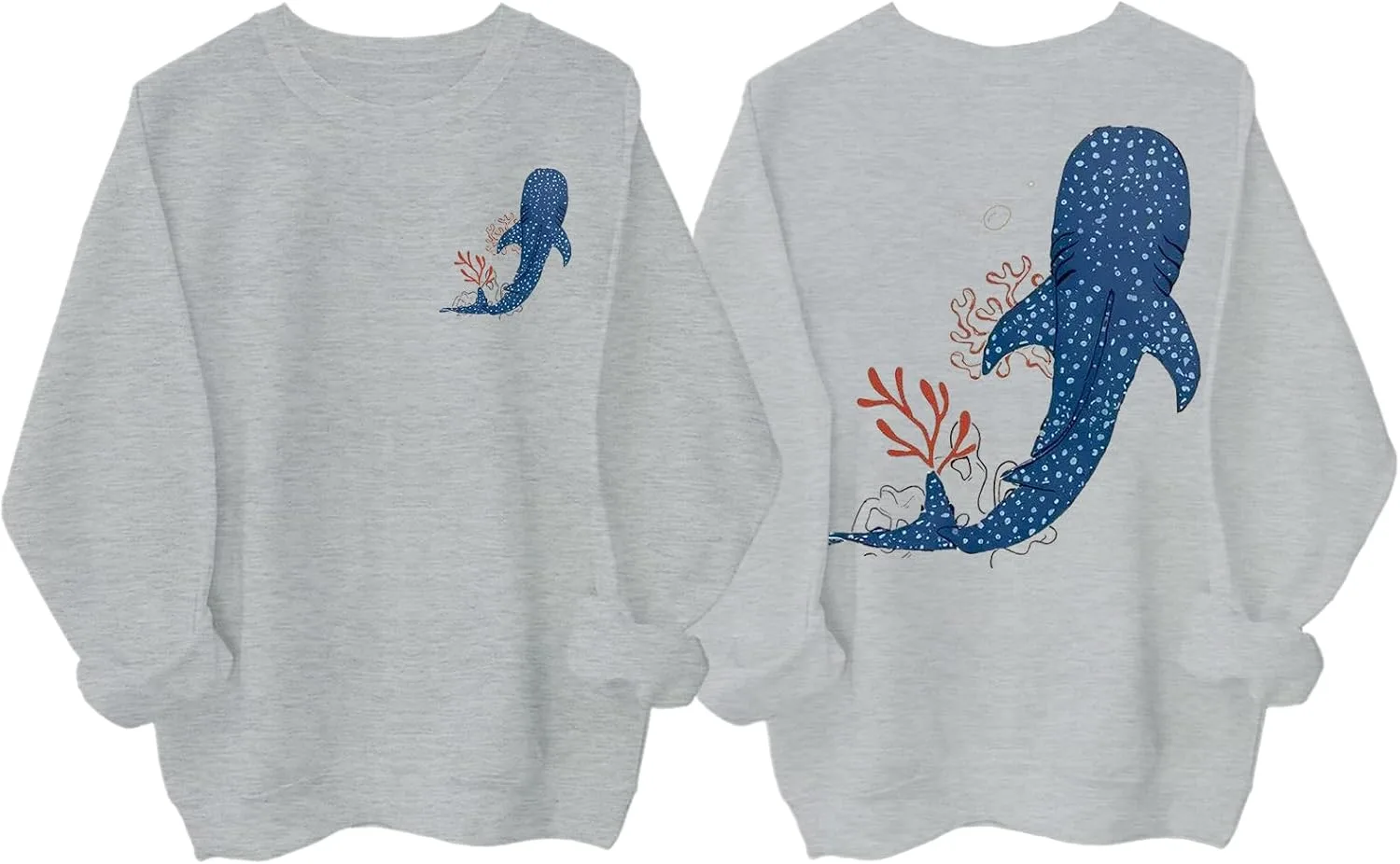 

Толстовка с капюшоном Whale Ocean