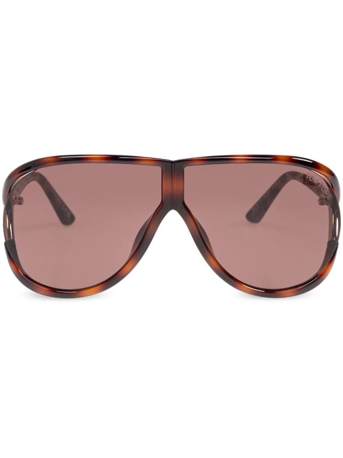 

TOM FORD Eyewear солнцезащитные очки Axel, коричневый