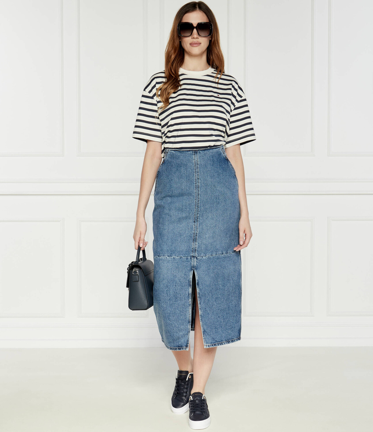 Футболка Tommy Hilfiger Oversize fit, белый — фото 2
