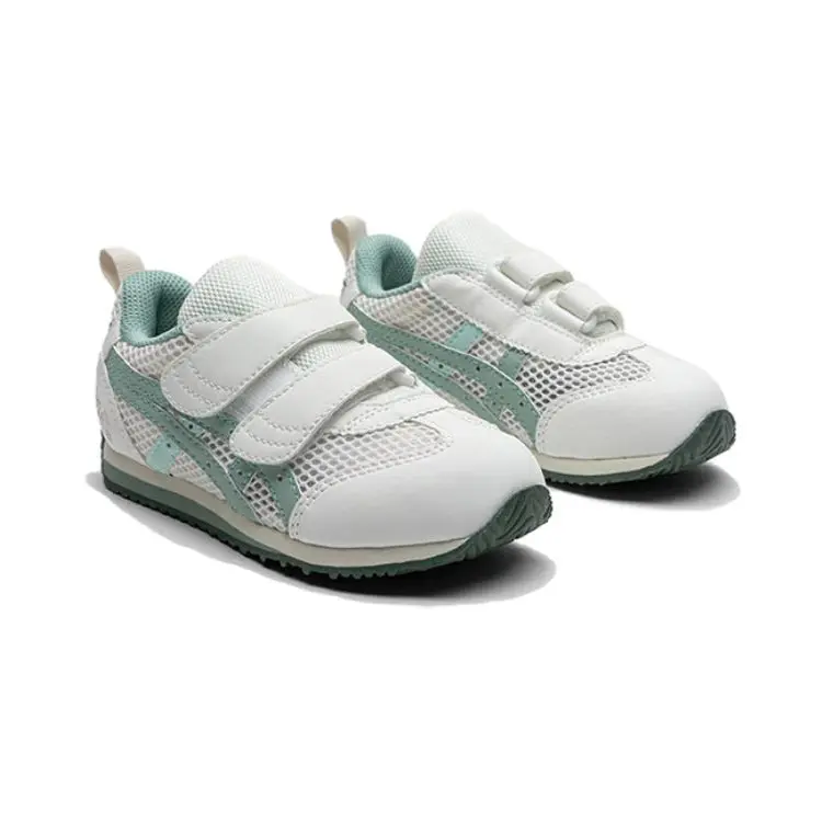 ASICS Детские кроссовки Suku, устойчивые к истиранию, белые, зеленые, для детей от 3 до 7 лет — фото 3