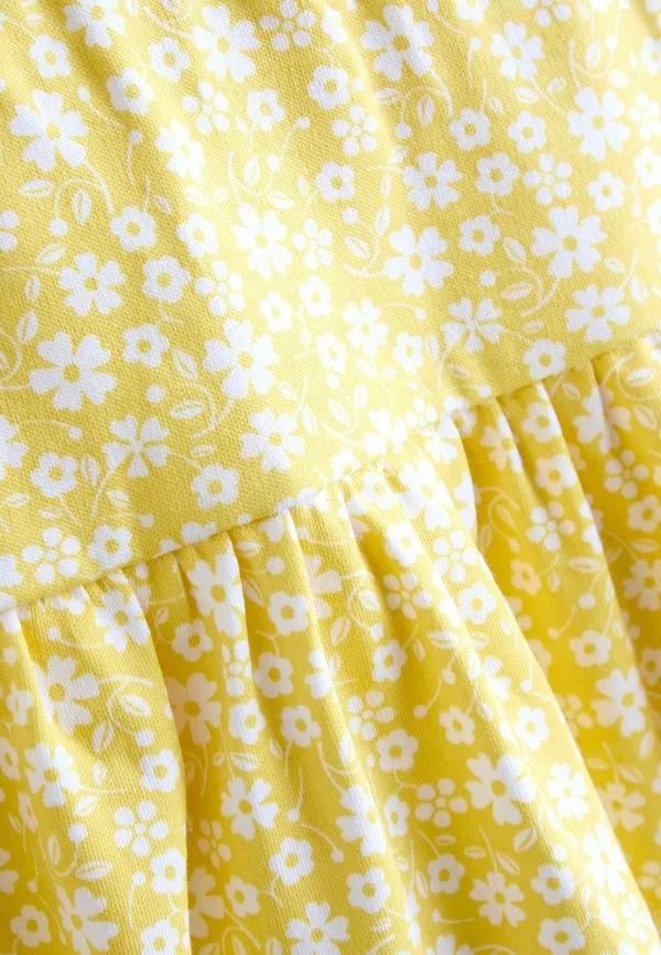 Юбка прямого кроя а-силуэта Jojo Maman Bébé, Yellow — фото 3