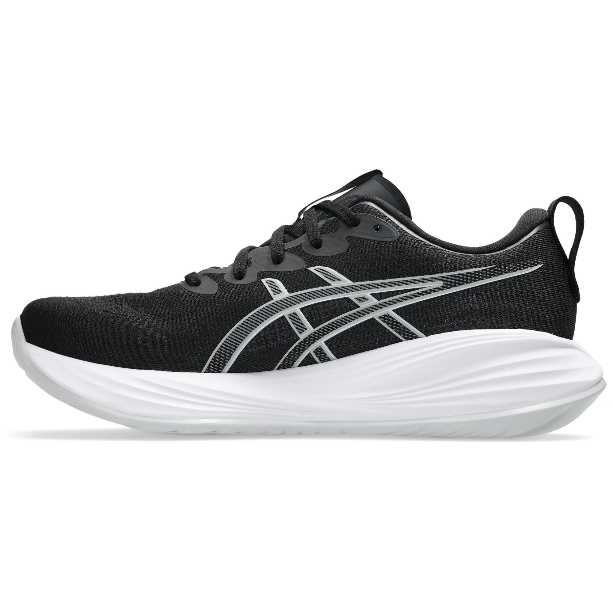 Мужские беговые кроссовки Gel Cumulus 27 Asics, Black/Concrete — фото 2