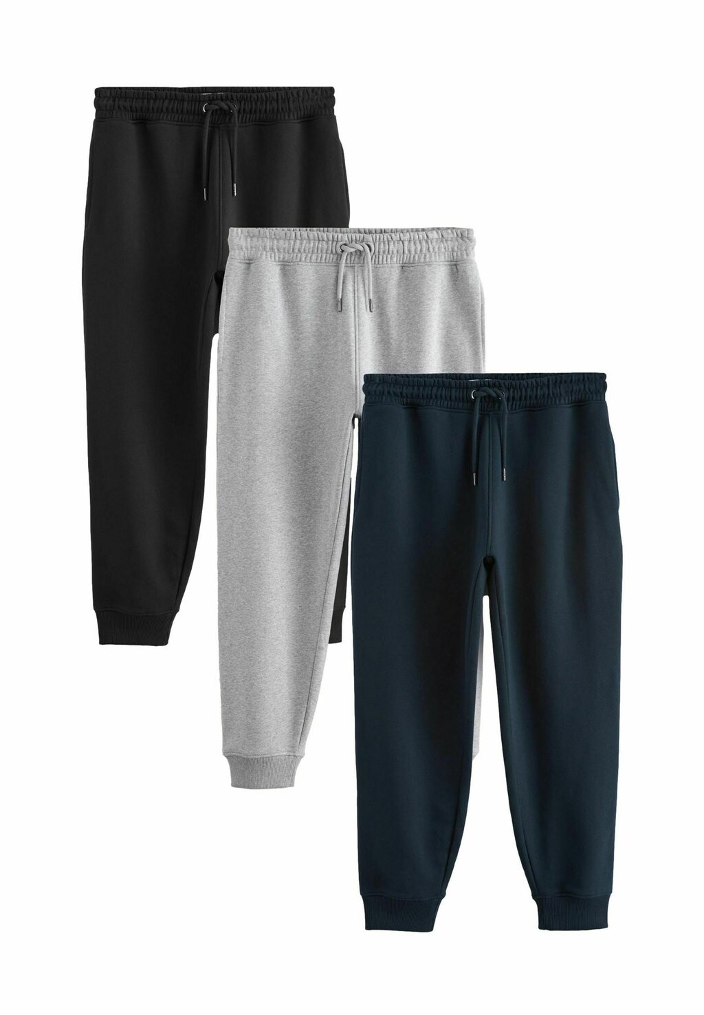 Спортивные брюки JOGGERS REGULAR FIT 3 PACK Next, черный — фото 4