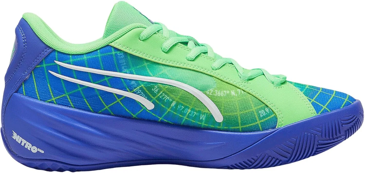 Кроссовки PUMA All-Pro Nitro Marcus Smart Unisex, Green