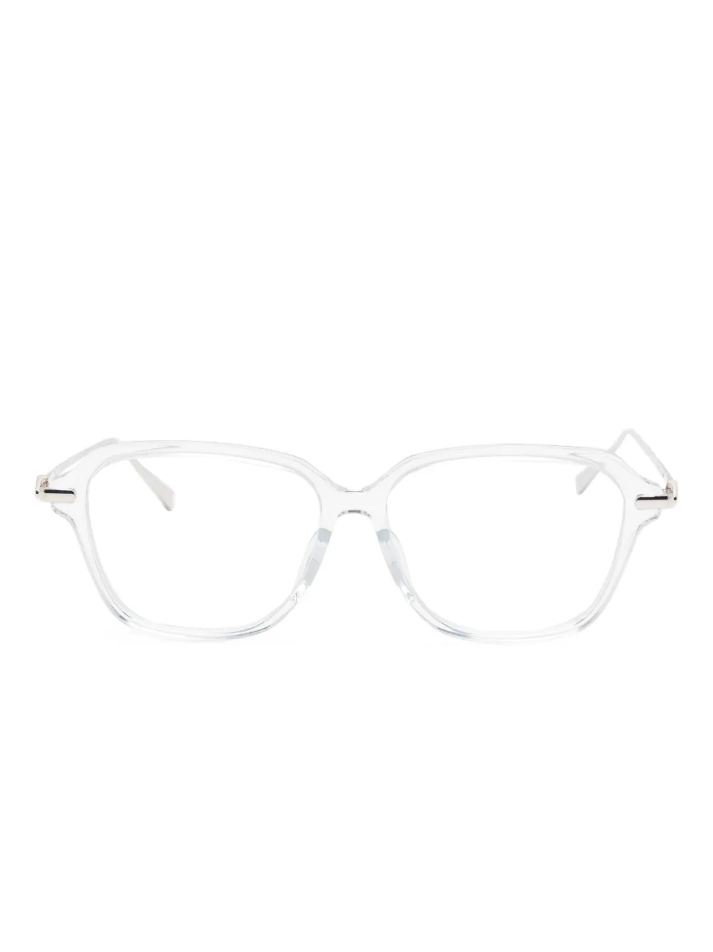 

Очки в квадратной оправе Megane and Me, серебяный