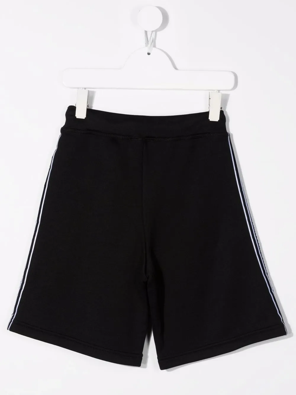 Спортивные шорты с кулиской и принтом DSQUARED2 KIDS, черный — фото 2