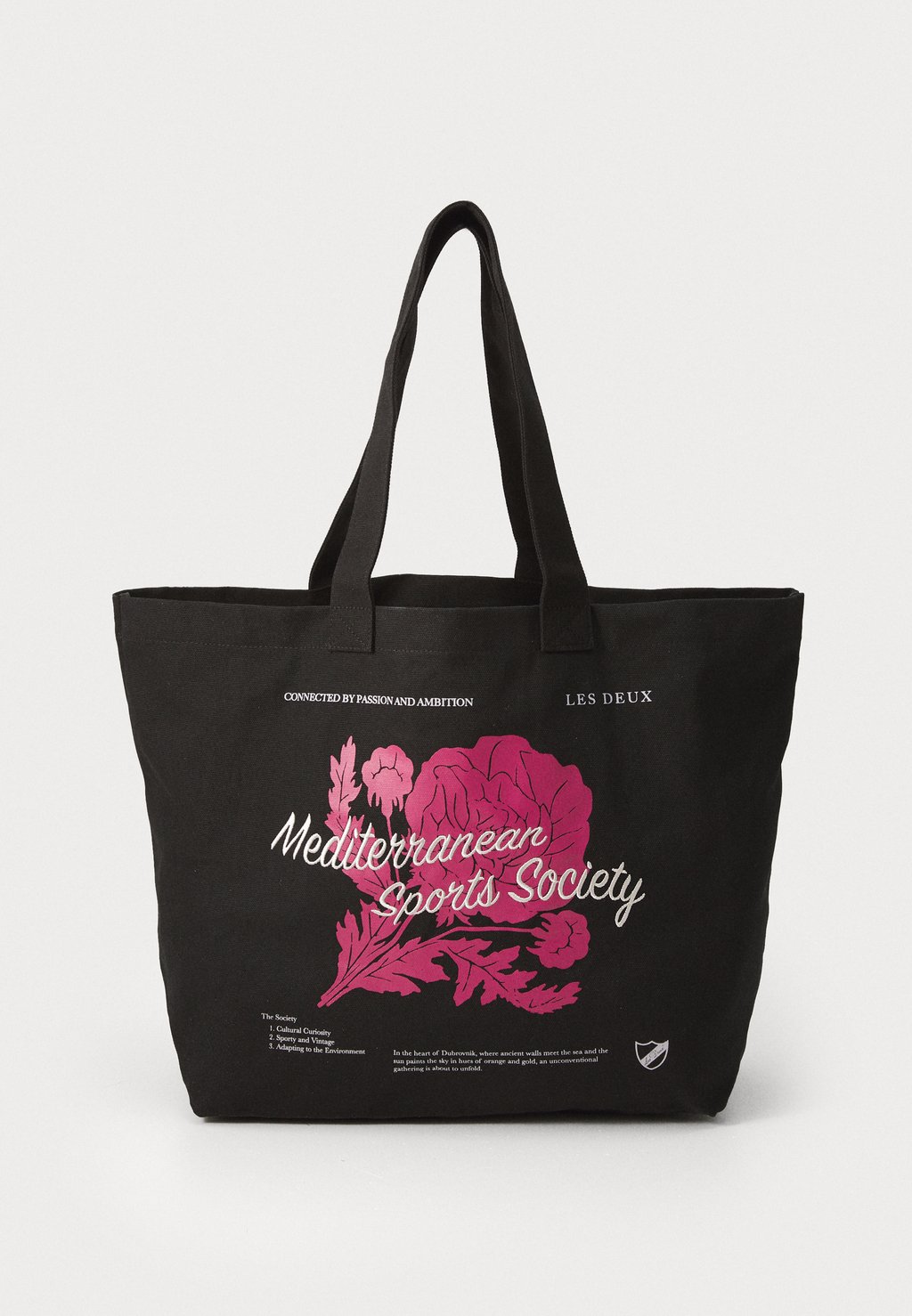 

Сумка-тоут MEDITERRANEAN TOTE BAG Les Deux, черный