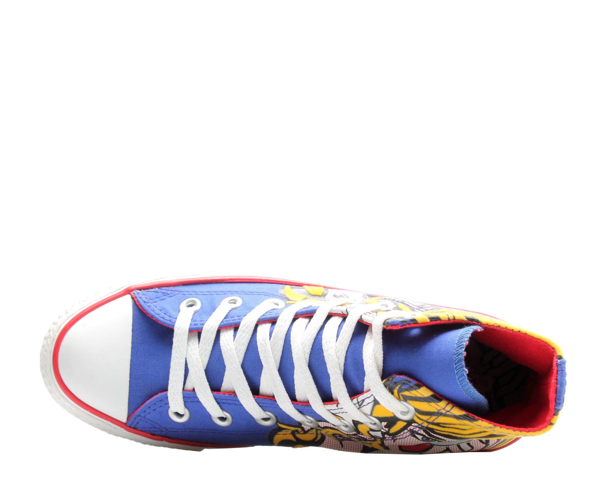 Кроссовки Converse Chuck Taylor All Star Pop-Art Print Royal/Yellow Hi — фото 4