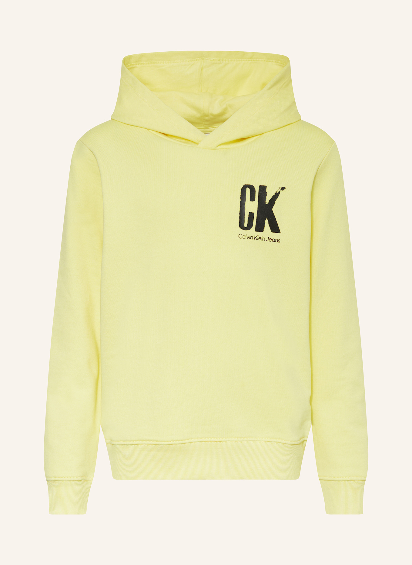 

Толстовка с капюшоном Calvin Klein, желтый
