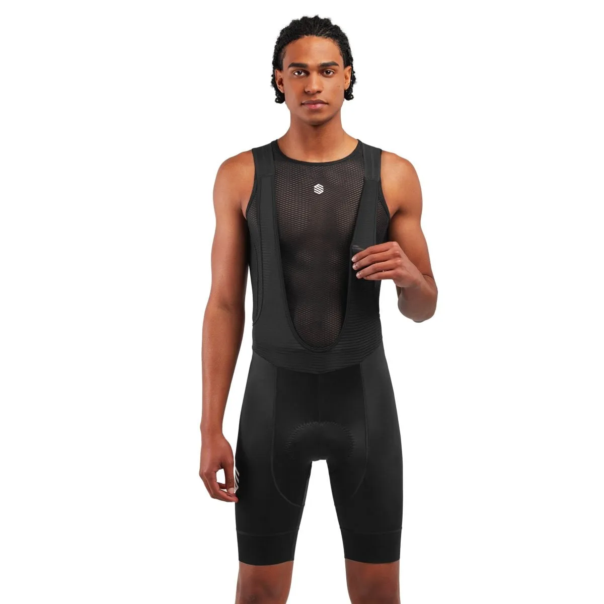 

Короткие велошорты для мужчин Flandrien Siroko, черный