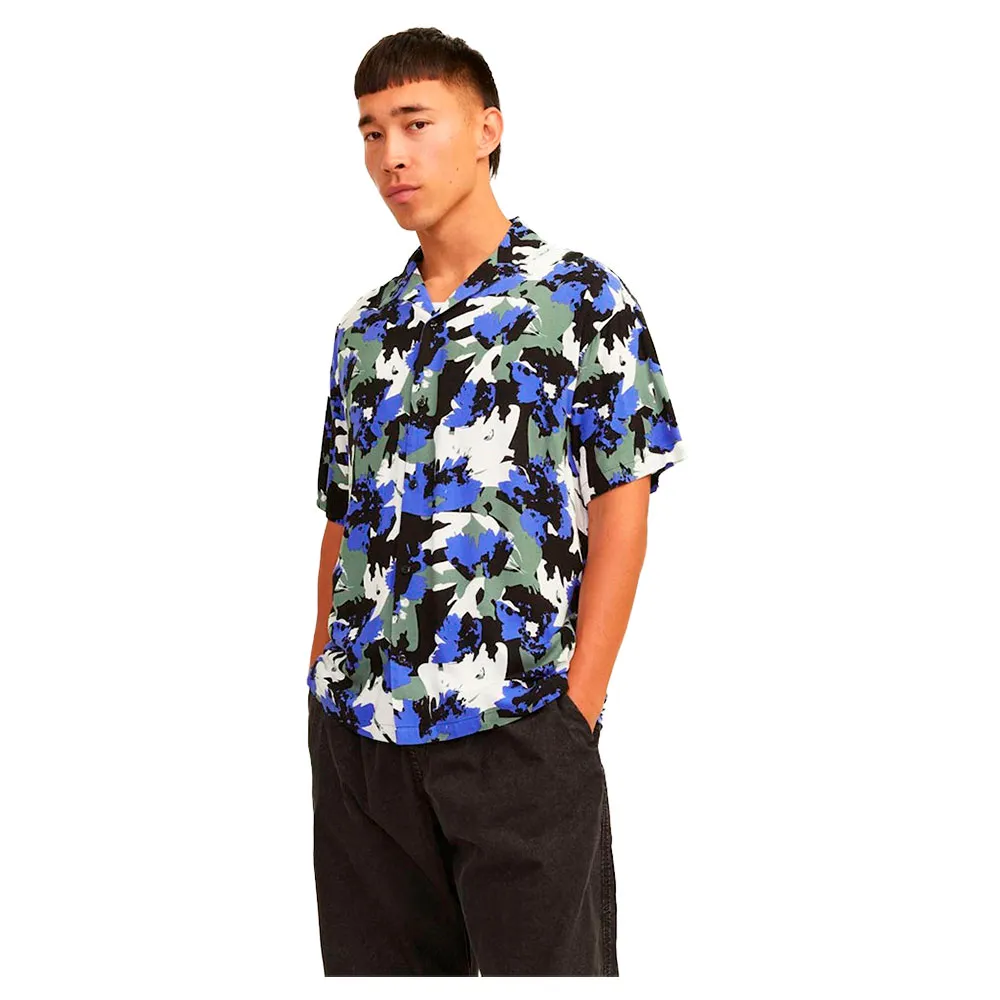 

Рубашка с коротким рукавом Jack & Jones Luke Aruba Resort, синий