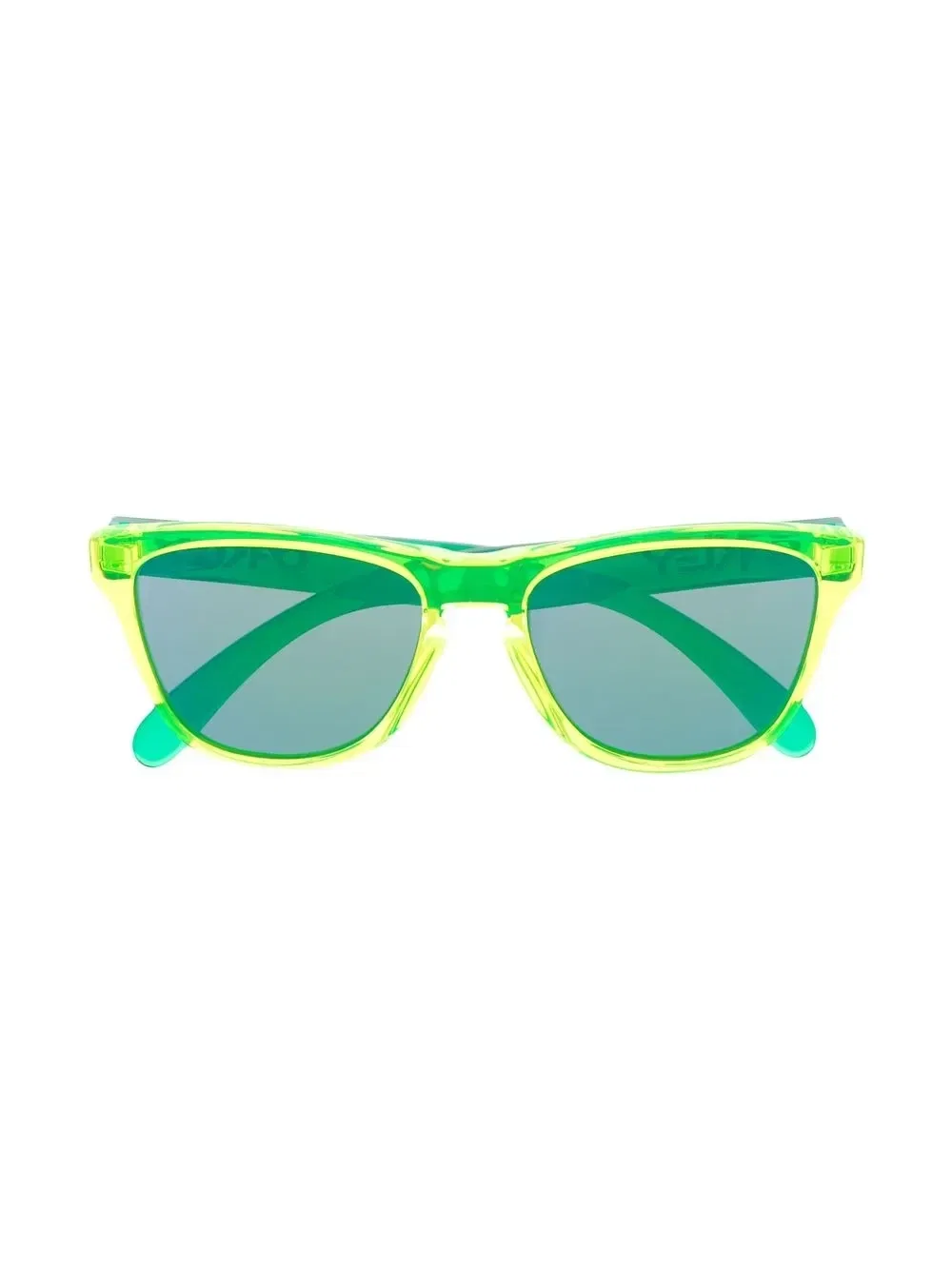 Двухцветные солнцезащитные очки Oakley, зеленый