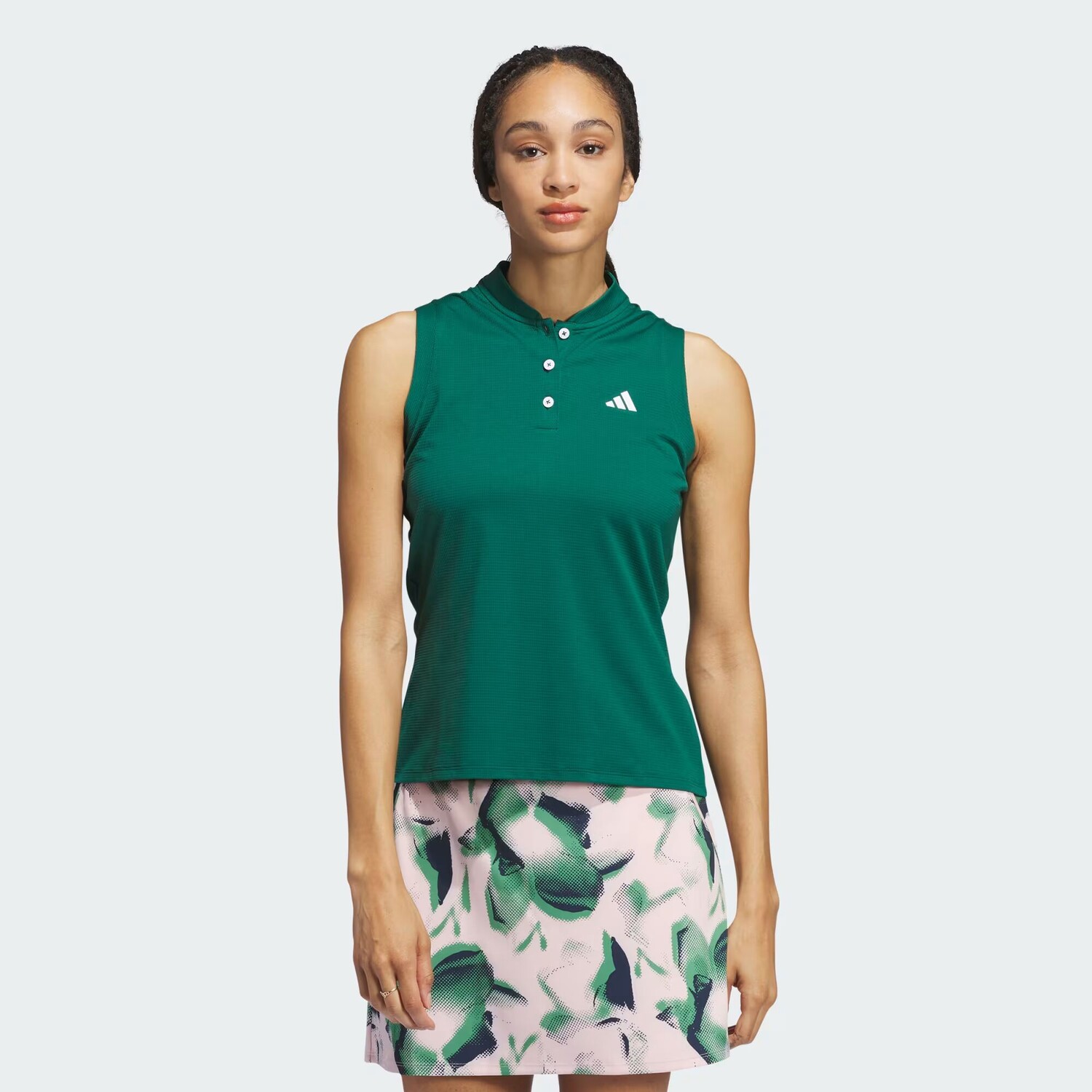 

Рубашка поло Ultimate365 Tour TWISTKNIT Adidas, цвет Collegiate Green