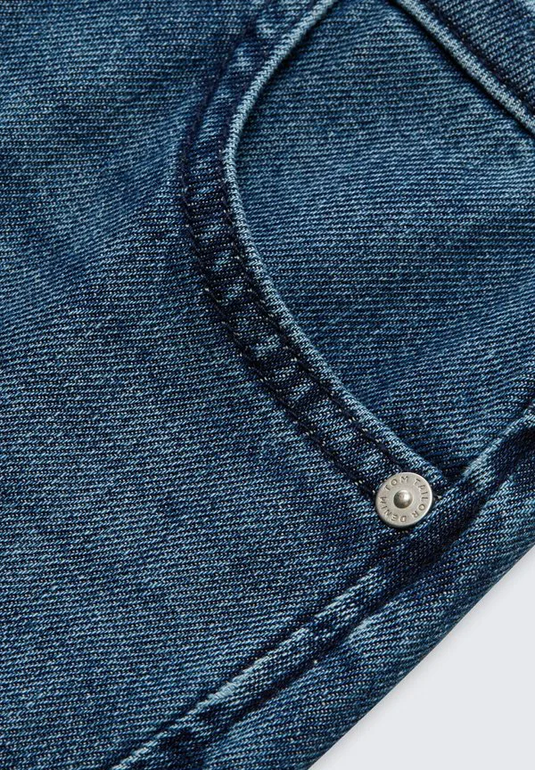 Джинсы прямого кроя Tom Tailor, Used Mid Stone Blue Denim — фото 3