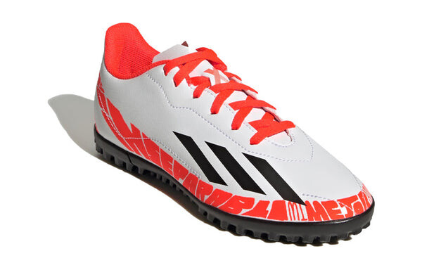Кроссовки x газонные ботинки Speedportal Messi.4 Adidas, белый — фото 3