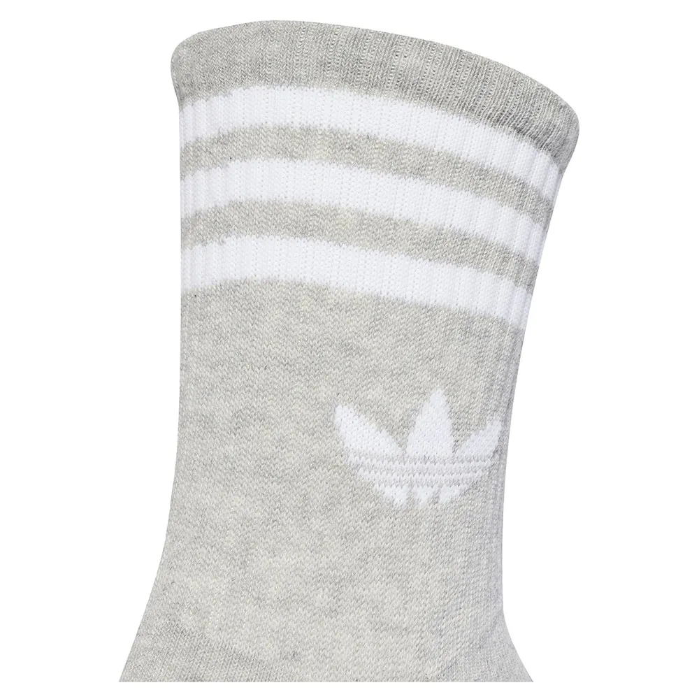 Носки 3 шт adidas Originals 3 Stripes crew, разноцветный — фото 3