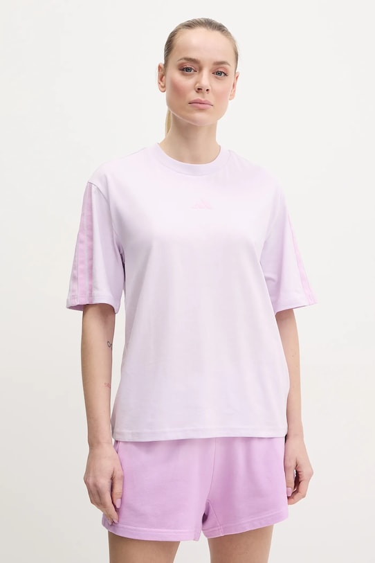 

Футболка хлопковая Essentials Adidas, фиолетовый