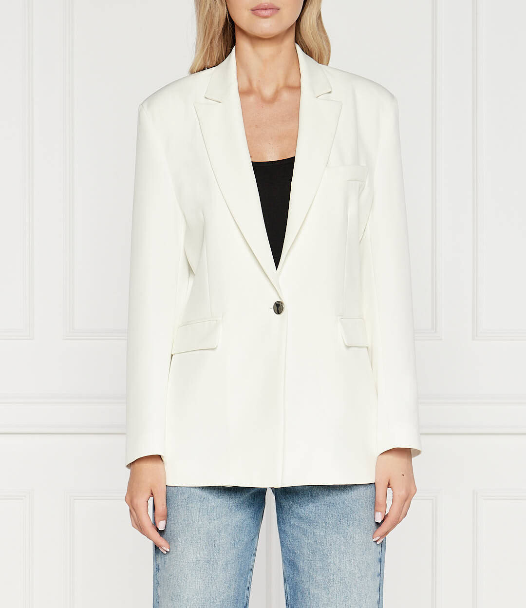

Блейзер Liu Jo Slim Fit, белый