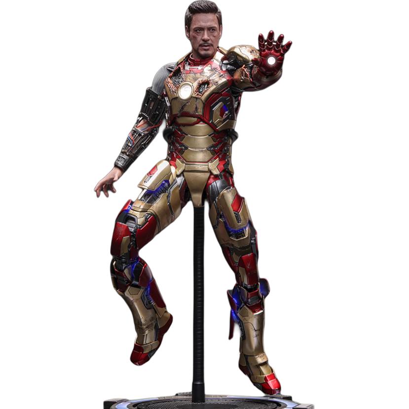 

Фигурки Железного Человека 3 Mark 42 20 1 6 из сплава в масштабе 1:6 Hot Toys, deluxe version