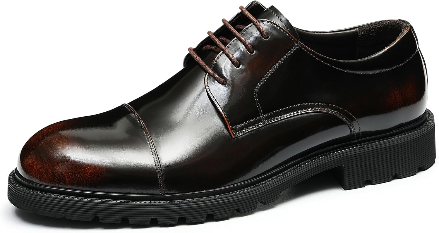 

Мужские кожаные туфли дерби Neufboissee, Coffee