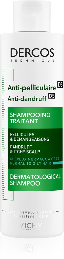 

Шампунь Dercos против перхоти для нормальных и жирных волос Vichy, 200 мл