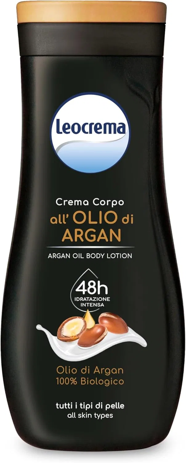 Органический крем-флюид для тела с аргановым маслом Leocrema
