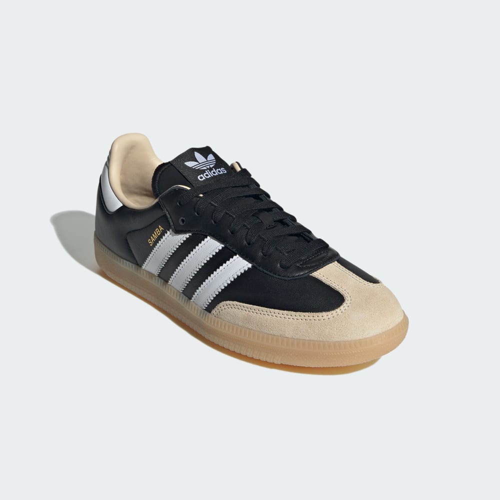 Кроссовки Adidas Samba OG Shoes, цвет Core Black/Cloud White/Gum — фото 4