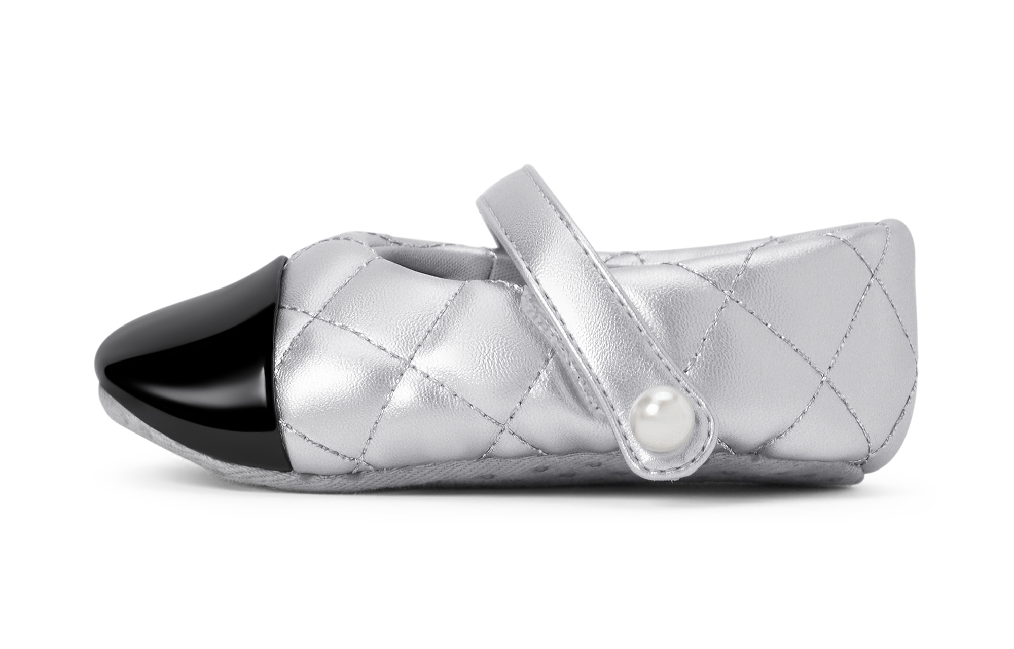 

Кроссовки CHARLES&KEITH Pre-Walker Baby Shoes TD Low-top, серебряный