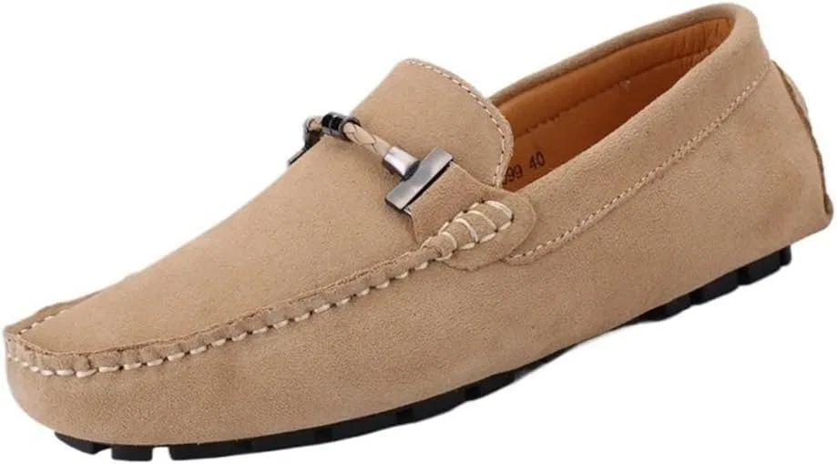 Лоферы замшевые Beige DHFIRUFSHLO