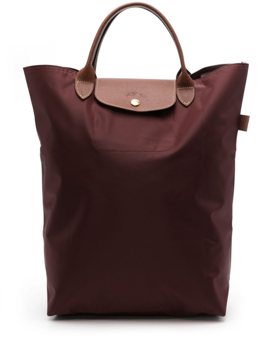 

Сумка-тоут Longchamp с тисненым логотипом, фиолетовый
