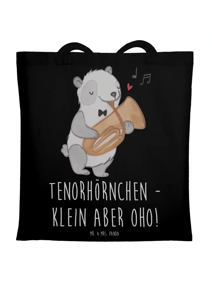 

Сумка для переноски Mr & Mrs Panda Tenorhörnchen Magie, черный