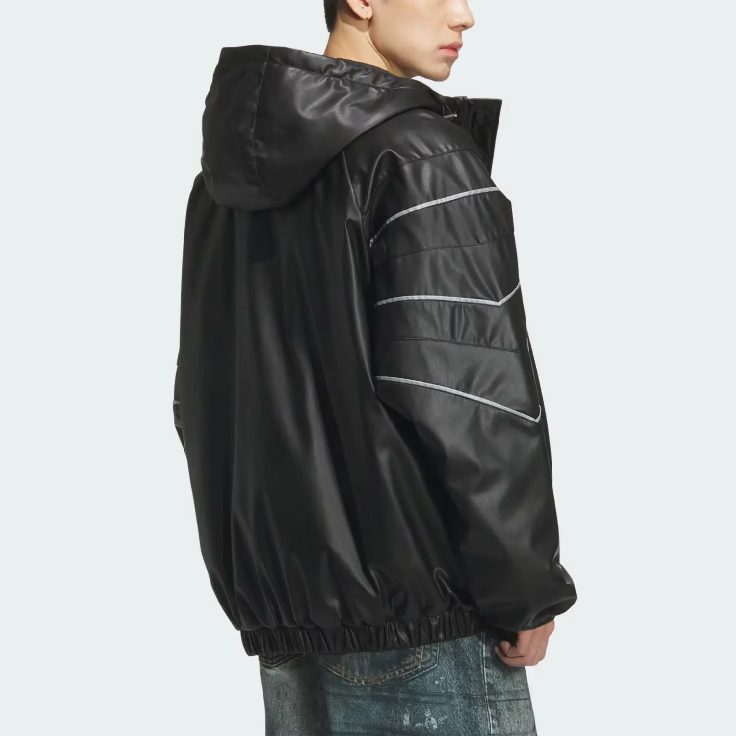 Пуховик Unisex Adidas Originals, черный — фото 4