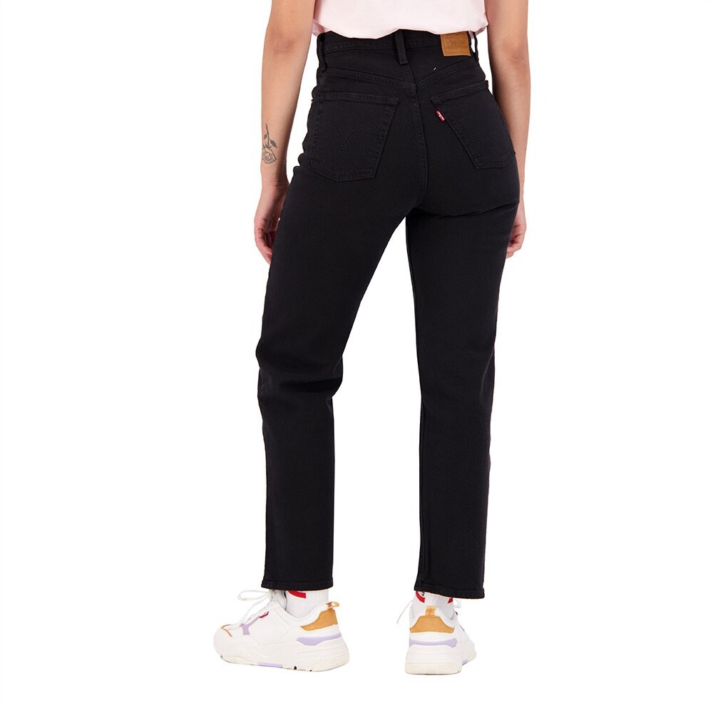 

Джинсы Levi's Ribcage Straight Ankle, черный