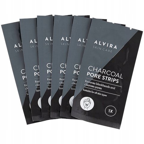 Патчи под глаза ZDTRADING — Очищающие полоски Alvira Nose Blackhead Cleansing Strips с древесным углем — фото 3