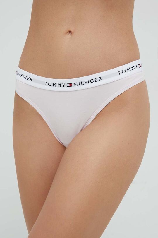 

Шлепки Tommy Hilfiger, розовый