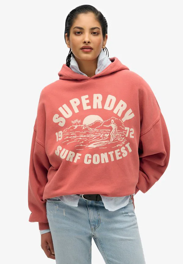 

Худи в стиле лоу-фай для активного отдыха Superdry & Co, Baked Apple Red, Красный, Худи в стиле лоу-фай для активного отдыха Superdry & Co, Baked Apple Red