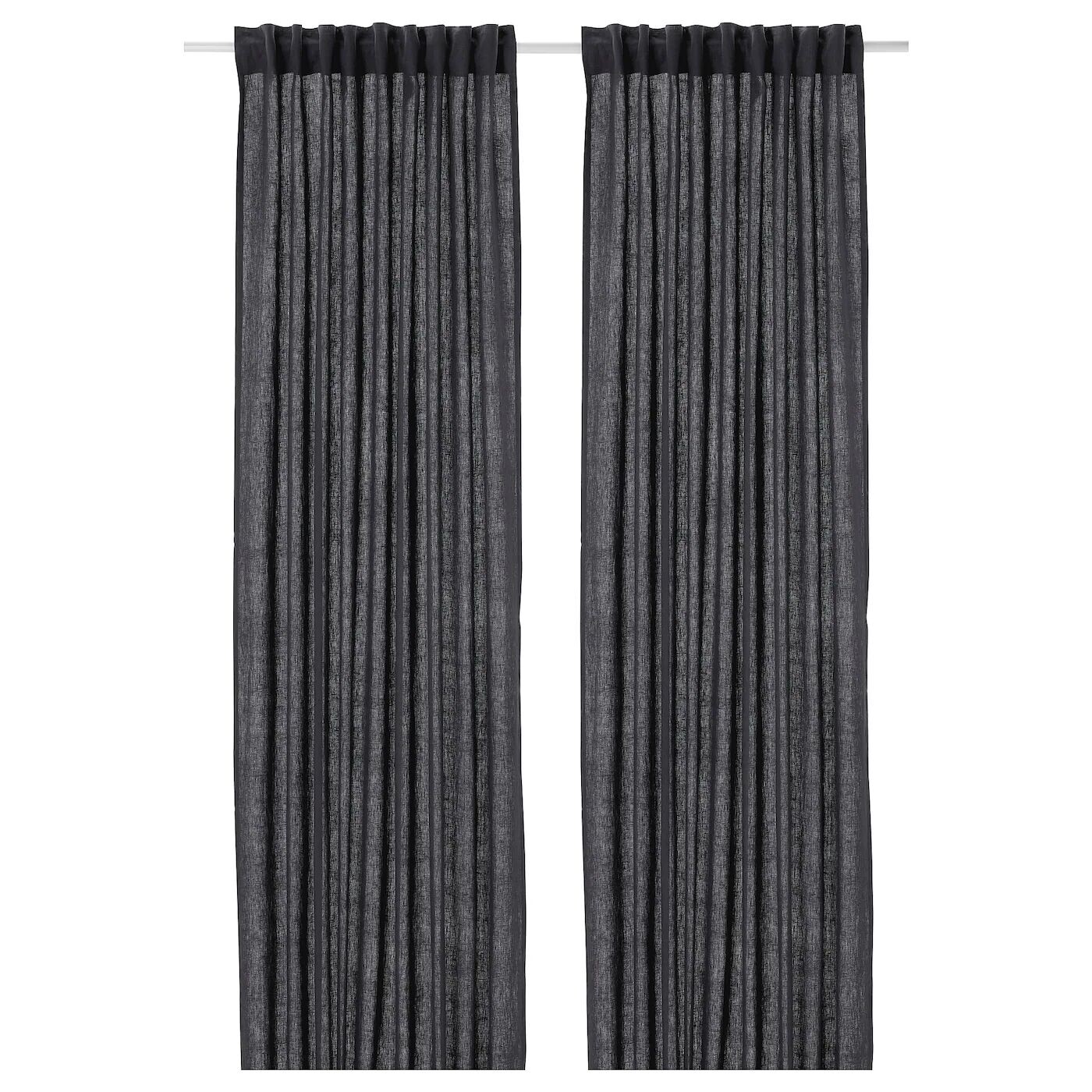 

2 шторные панели, темно-серые, 145х300 см, DYTÅG IKEA
